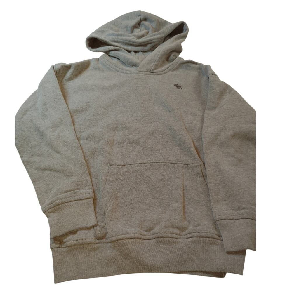 Abercrombie & Fitch Boys Gray Hoodie - Size 8 - Pre-owned